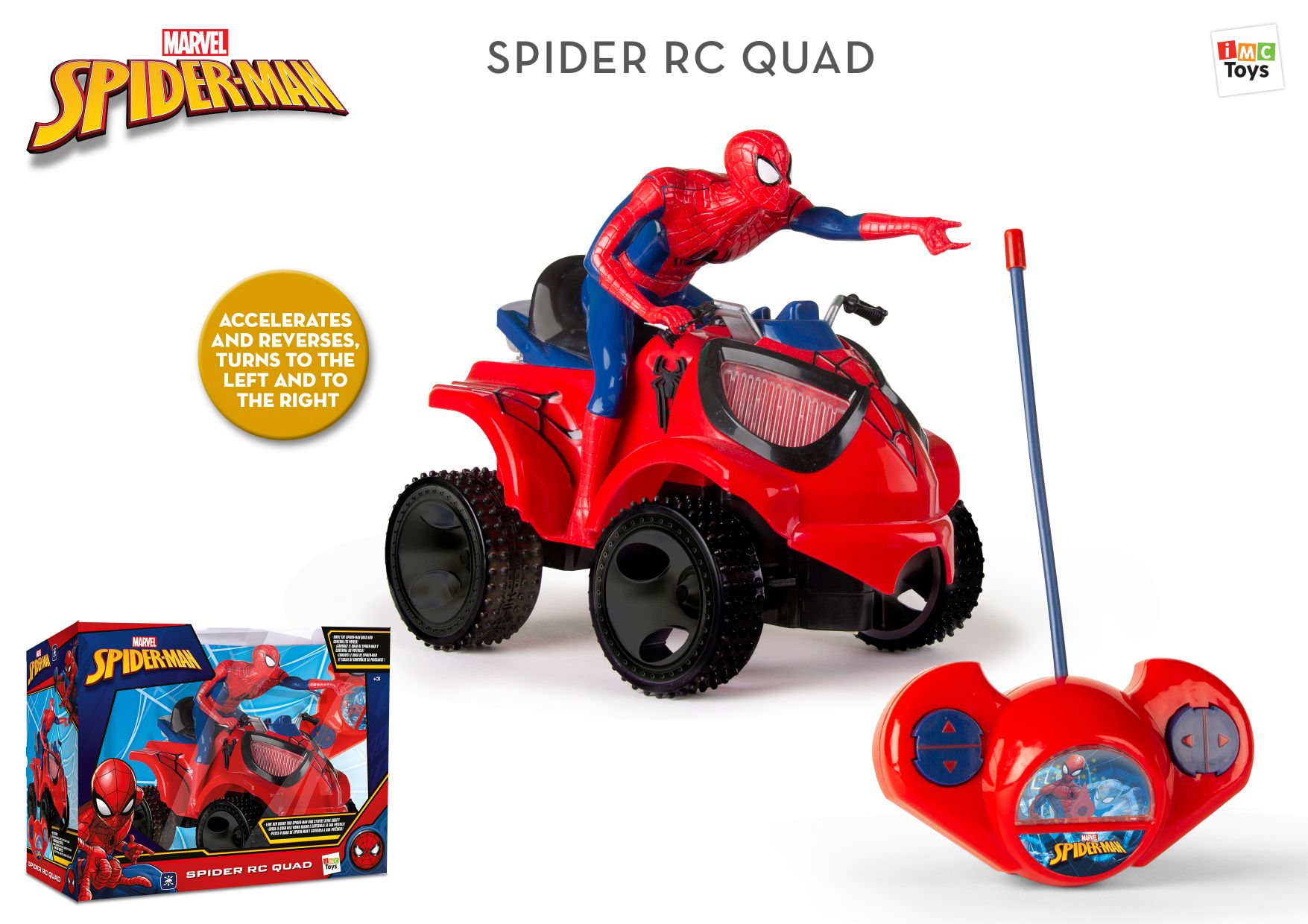 Rc quad Spiderman - Imc toys